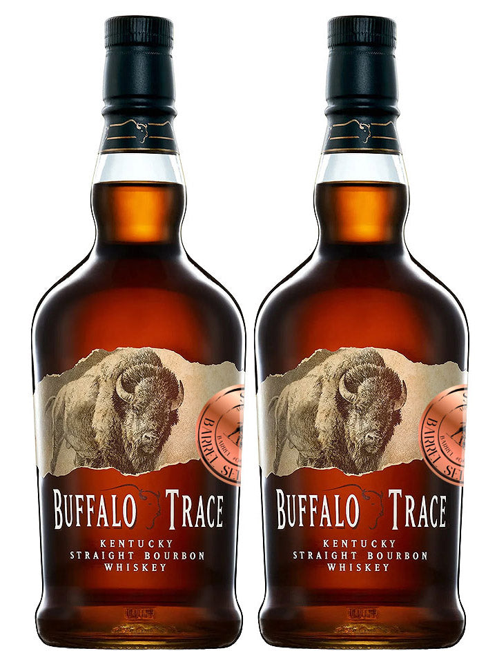 Buffalo Trace Australian Exclusive Single Barrel Duo #062 & #206 45% Kentucky Straight Bourbon Whiskey 2 x 750mL