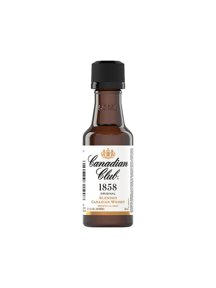 Canadian Club Blended Canadian Whiskey Miniature 50mL