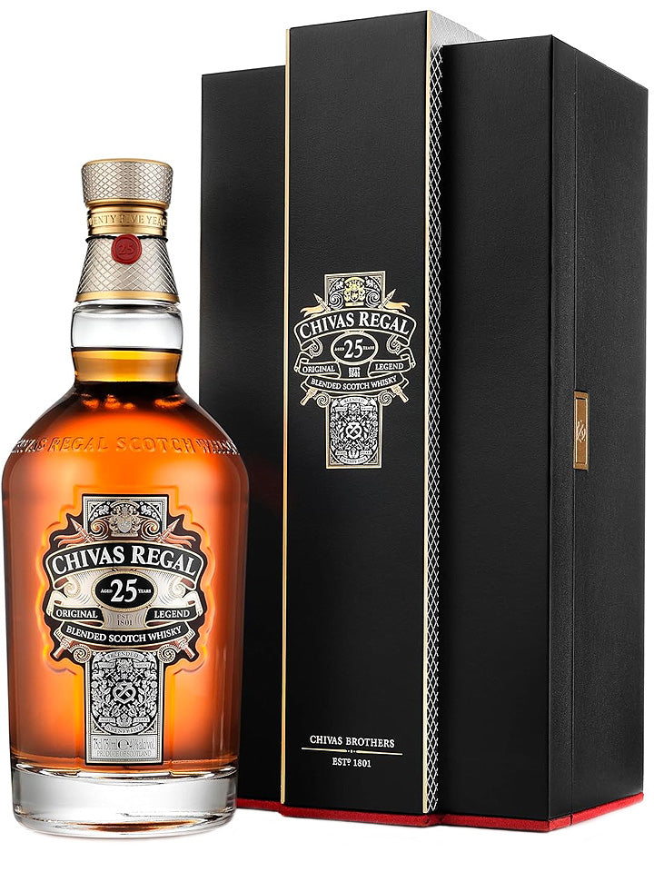 Chivas Regal 25 Year Old Blended Scotch Whisky 700mL