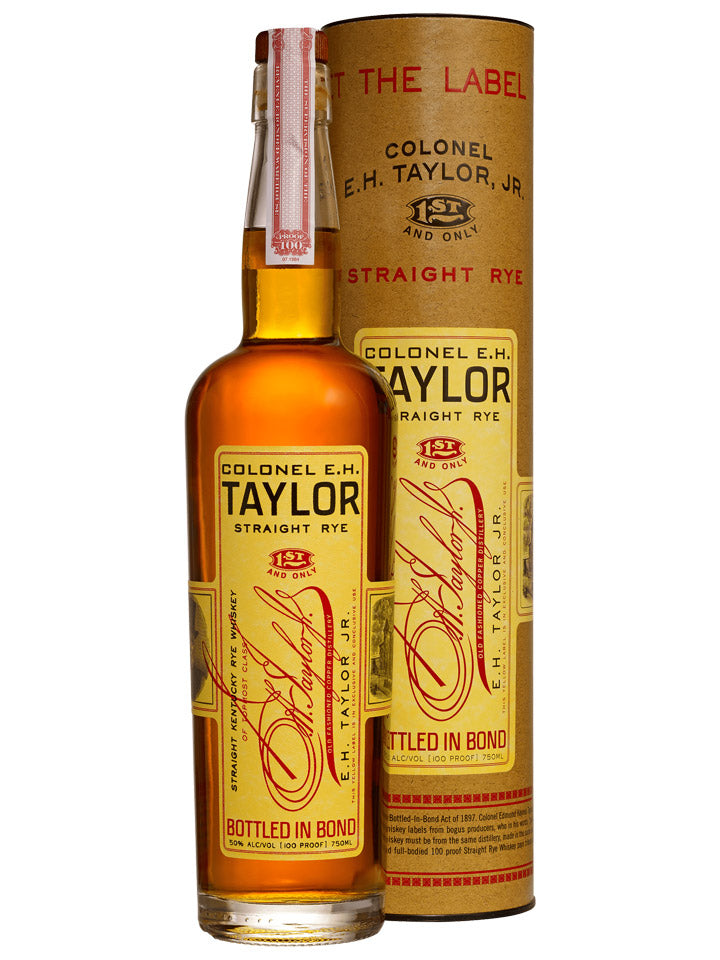 Colonel E. H. Taylor 100 Proof Straight Kentucky Rye Whiskey 750mL