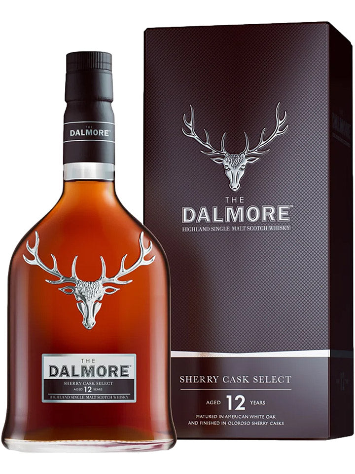 The Dalmore 12 Year Old Sherry Cask Select Single Malt Scotch Whisky 700mL