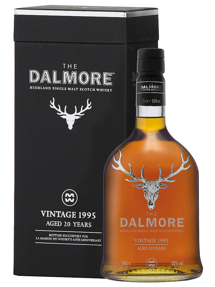 The Dalmore 20 Year Old 1995 Sauternes Wine Cask Single Malt Scotch Whisky 700mL