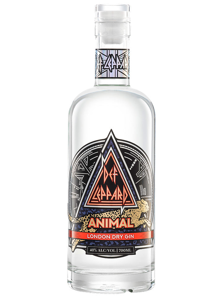 Def Leppard Animal London Dry Gin 700mL