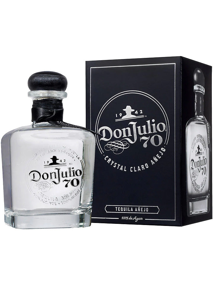 Don Julio 70 Cristalino 70th Anniversary Limited Edition Anejo Claro Tequila 700mL