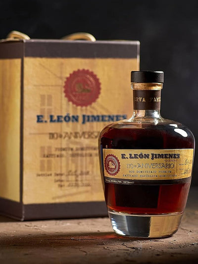 E. León Jimenes 110 Aniversario Premium Dominican Rum 750mL