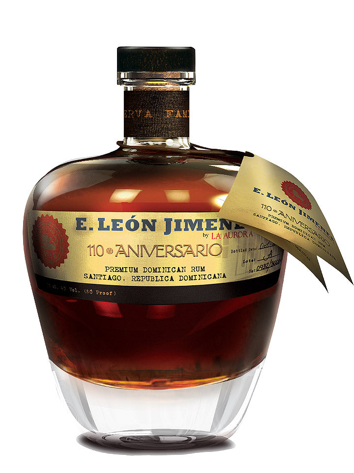 E. León Jimenes 110 Aniversario Premium Dominican Rum 750mL