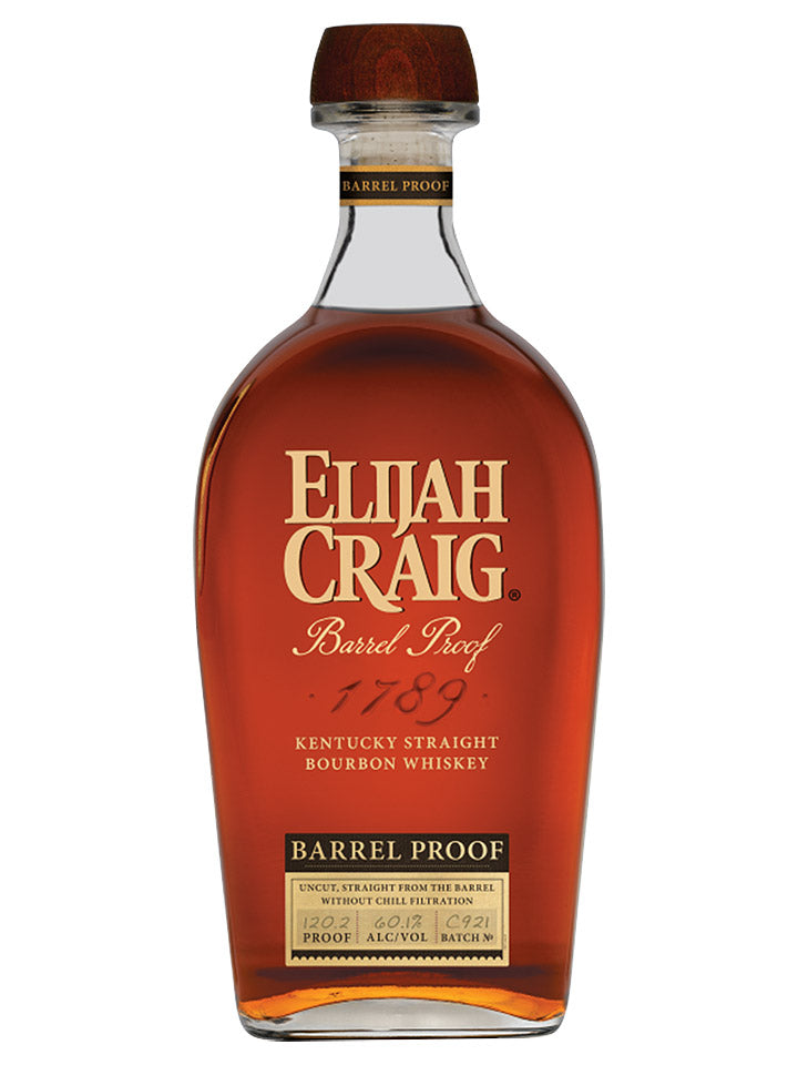 Elijah Craig 12 Year Old Barrel Proof Batch C921 60.1% Kentucky Straight Bourbon Whiskey 700mL