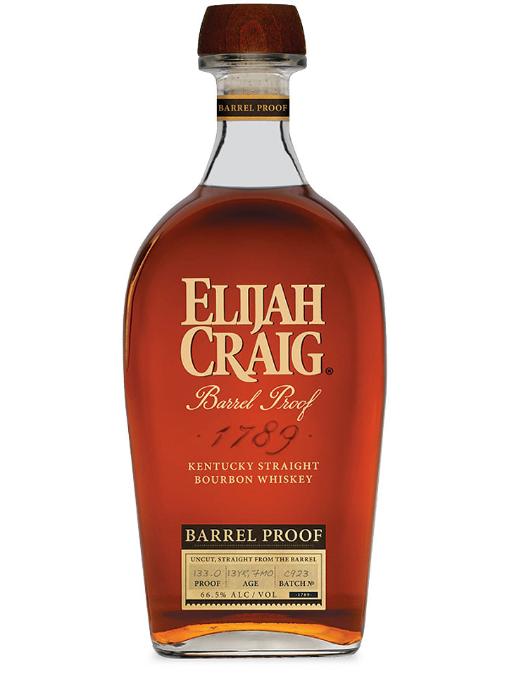 Elijah Craig 13 Year Old Barrel Proof Batch C923 66.5% Kentucky Straight Bourbon Whiskey 750mL