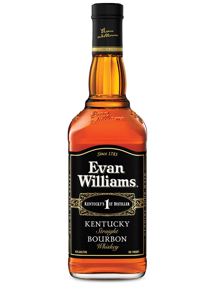 Evan Williams Black Label Kentucky Straight Bourbon Whiskey 1L