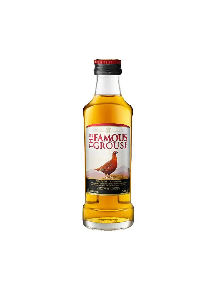 The Famous Grouse Blended Scotch Whisky Glass Miniature 50mL