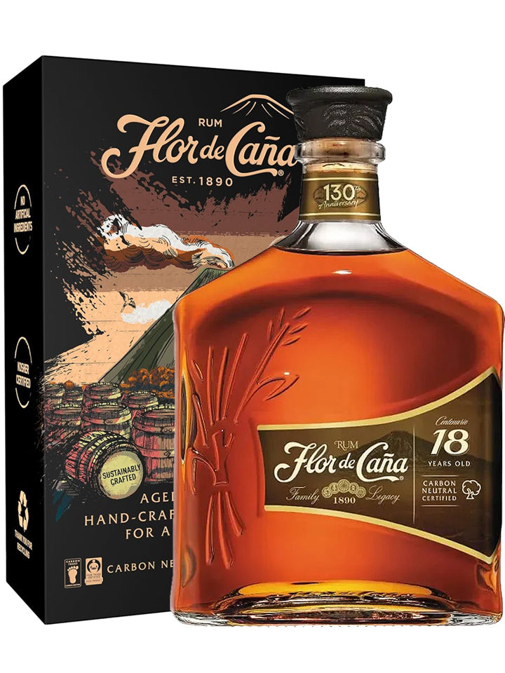 Flor de Cana 18 Year Old Limited Edition Centenario Nicaraguan Rum 1L