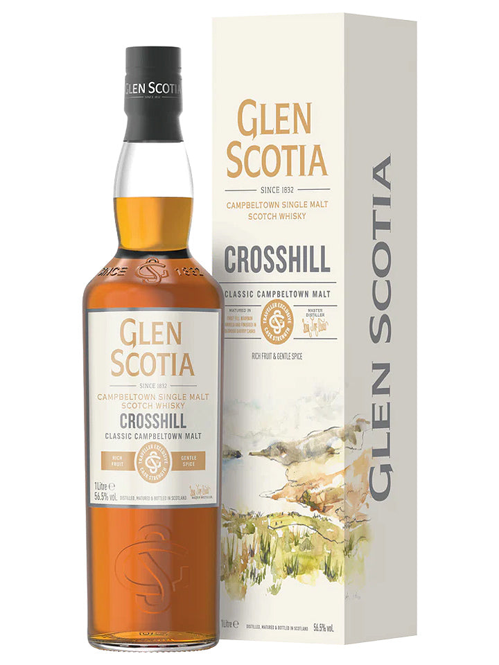 Glen Scotia Crosshill Campbeltown Cask Strength Single Malt Scotch Whisky 1L