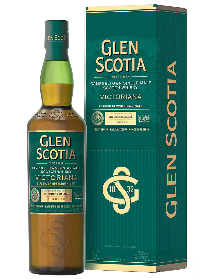 Glen Scotia Victoriana Cask Strength Campbeltown Single Malt Scotch Whisky 700mL