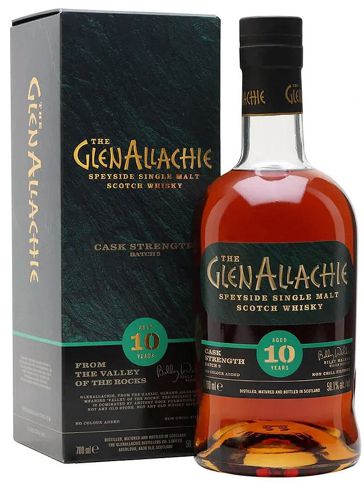 Glenallachie 10 Year Old Cask Strength Batch #9 Single Malt Scotch Whisky 700mL