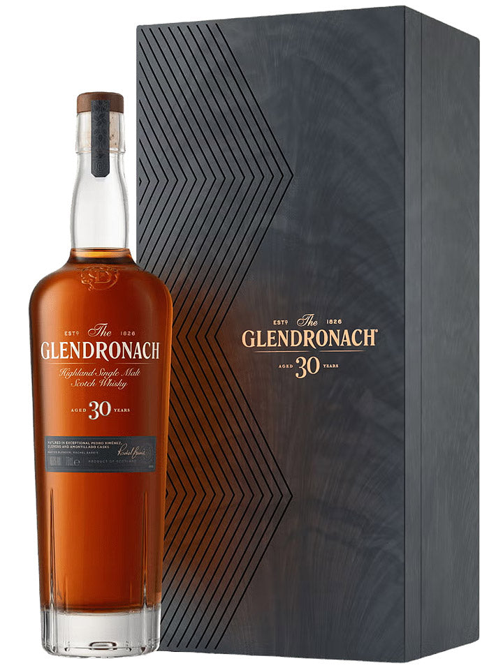 GlenDronach 30 Year Old Sherry Cask Matured Single Malt Scotch Whisky 700mL