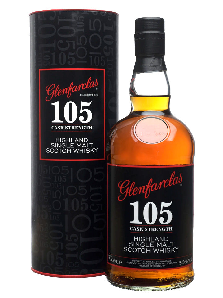 Glenfarclas 105 Cask Strength Highland Single Malt Scotch Whisky 700mL