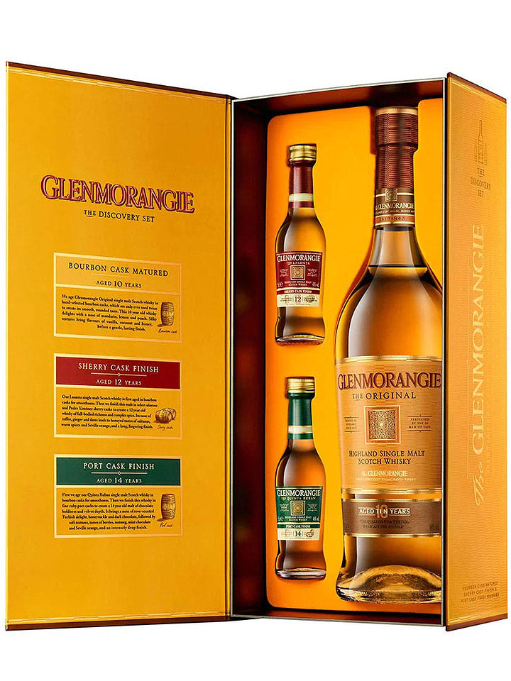 Glenmorangie 10 Year Old Discovery Set Single Malt Scotch Whisky