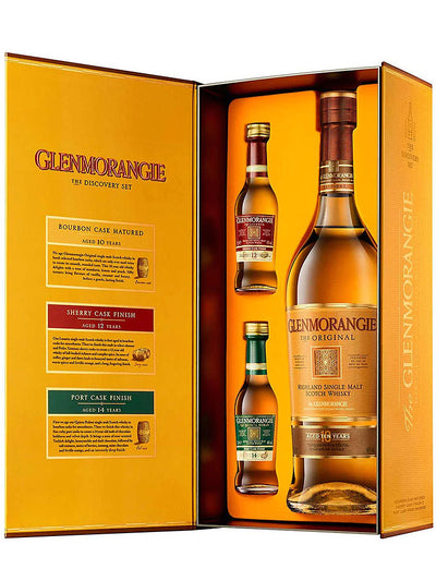 Glenmorangie 10 Year Old Discovery Set Single Malt Scotch Whisky 700mL + 2 x 50mL