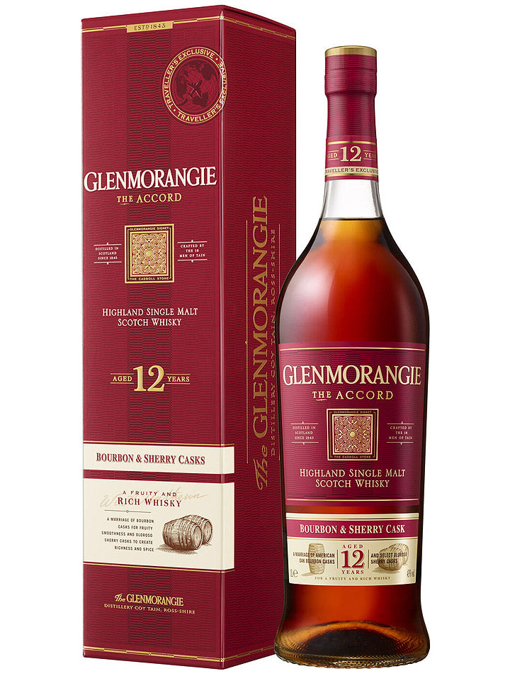 Glenmorangie 12 Year Old The Accord Single Malt Scotch Whisky 1L