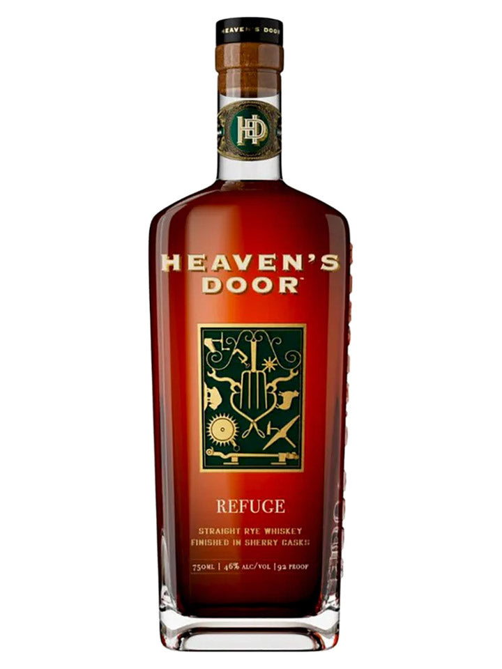 Heaven's Door Refuge Sherry Cask Finish Straight Rye Whiskey 750mL
