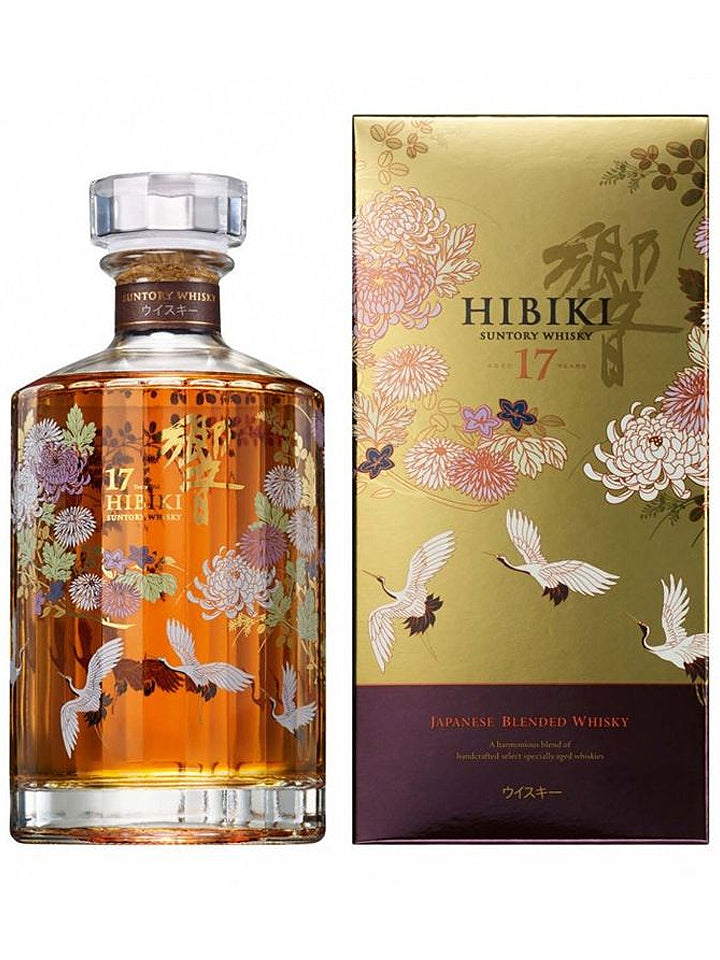 Hibiki 17 Year Old Kacho Fugetsu Limited Edition Blended Japanese Suntory Whisky 700mL