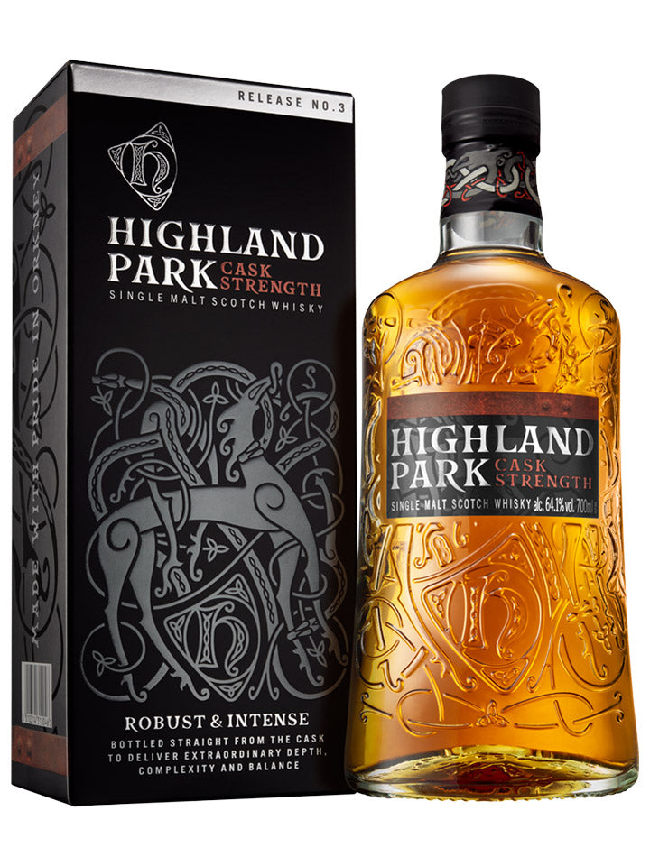 Highland Park Cask Strength Release No 3 Single Malt Scotch Whisky 700mL