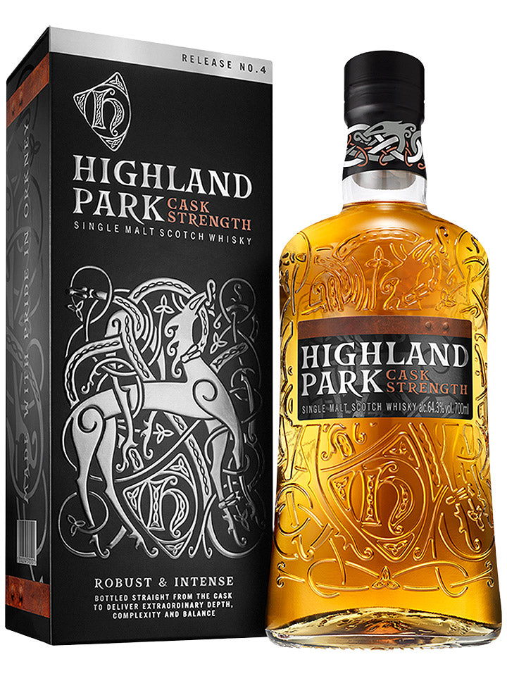 Highland Park Cask Strength Release No. 4 Single Malt Scotch Whisky 700mL
