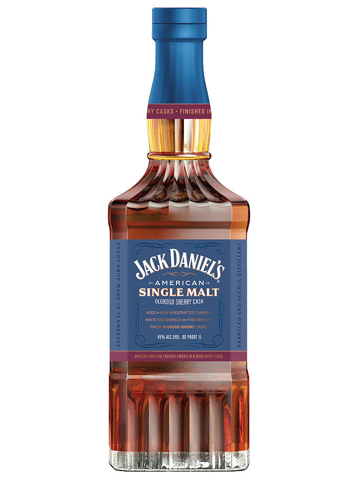 Jack Daniel's American Single Malt Oloroso Sherry Cask Tennessee Whiskey 1L