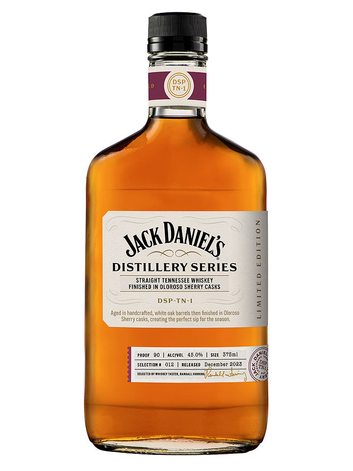 Jack Daniel's Distillery Series #12 Limited Edition Oloroso Sherry Casks Tennessee Whiskey 375mL