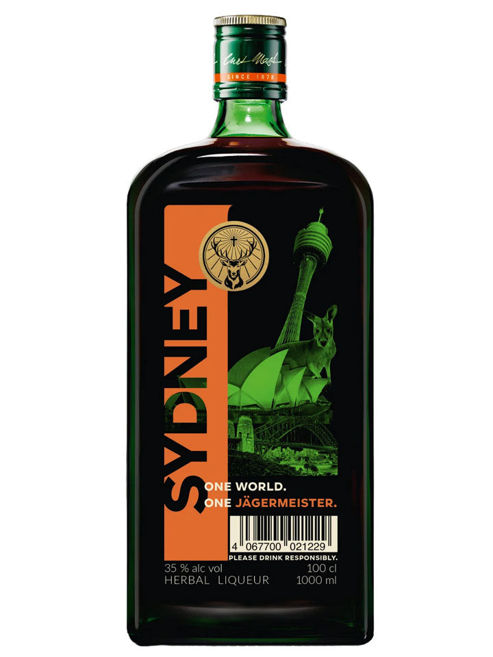 Jagermeister Sydney Limited Edition Herbal Liqueur 1L