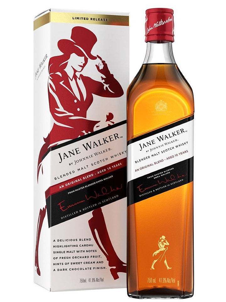 Johnnie Walker 10 Year Old 'Jane Walker' Limited Release Blended Malt Scotch Whisky 750mL