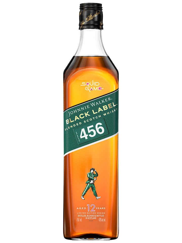 Johnnie Walker 12 Year Old Black Label Squid Game Limited Edition Blended Scotch Whisky 750mL