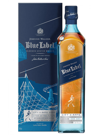 Johnnie Walker Blue Label Cities Of The Future City x Mars 2220 Blended Scotch Whisky 700mL