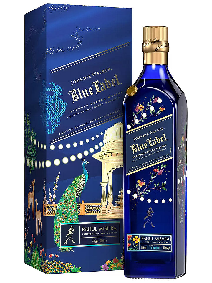 Johnnie Walker Blue Label x Rahul Mishra Diwali Limited Edition Blended Scotch Whisky 700mL