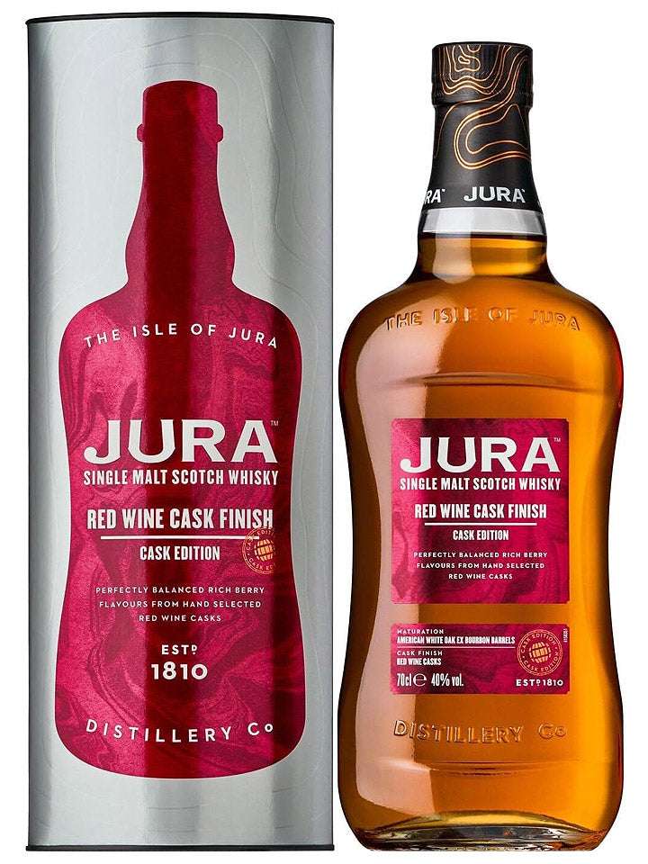 Jura Red Wine Cask Single Malt Scotch Whisky 700mL