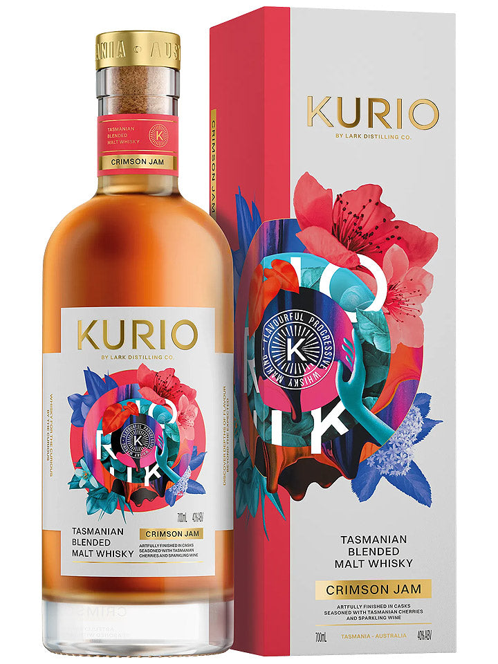 KURIO By Lark Crimson Jam Tasmanian Blended Whisky 700mL