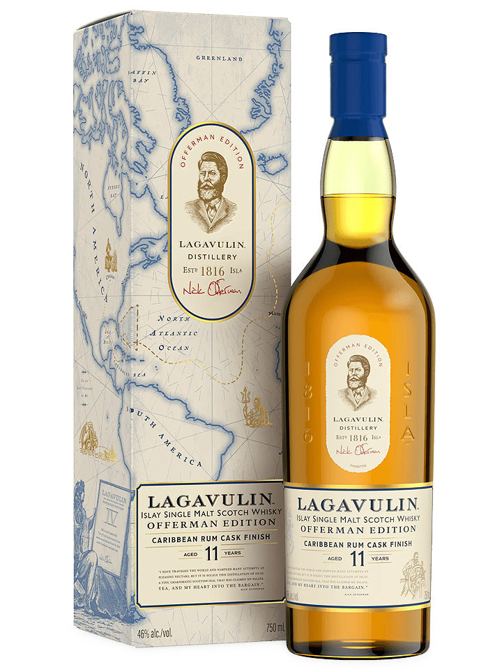 Lagavulin 11 Year Old Caribbean Rum Casks Offerman Edition #4 Single Malt Scotch Whisky 750mL