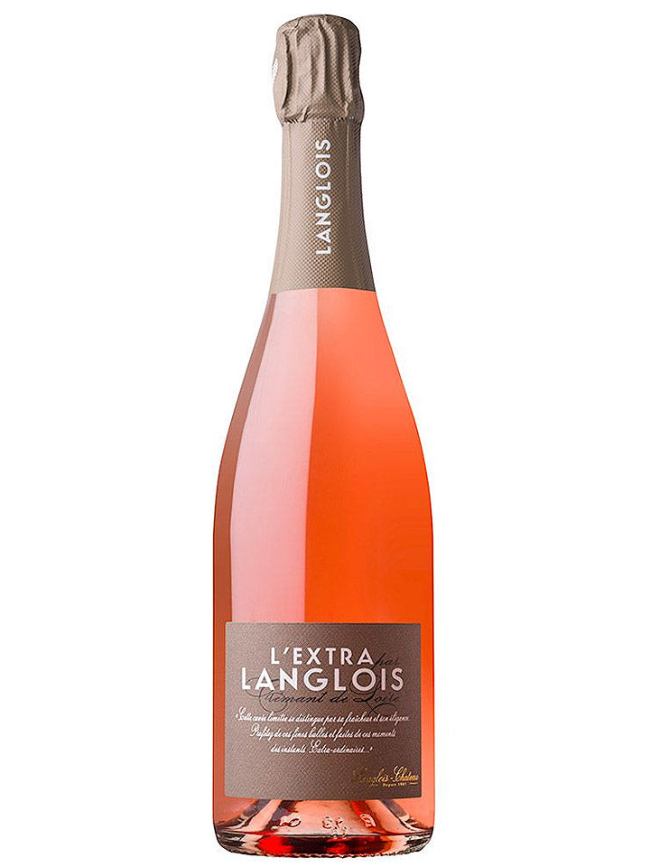 Langlois-Chateau Cremant de Loire L’Extra Rose par Langlois Sparkling Dry Rose 750mL