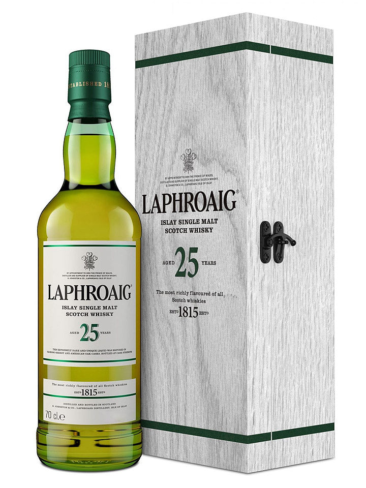 Laphroaig 25 Year Old Cask Strength 2022 Edition Single Malt Scotch Whisky 700mL