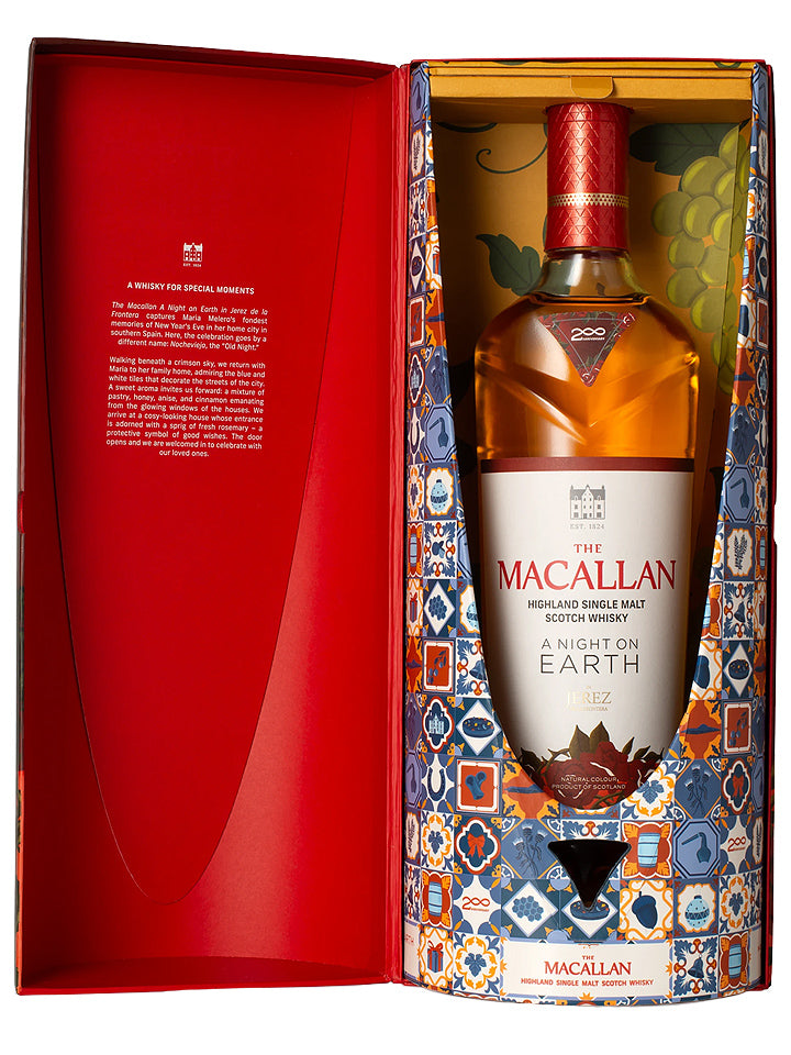 The Macallan A Night On Earth 2024 'Jerez De La Frontera' Limited Edition Single Malt Scotch Whisky 700mL