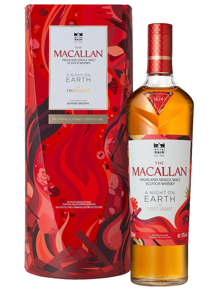 The Macallan A Night On Earth 2025 'The First Light' Limited Edition Single Malt Scotch Whisky 700mL