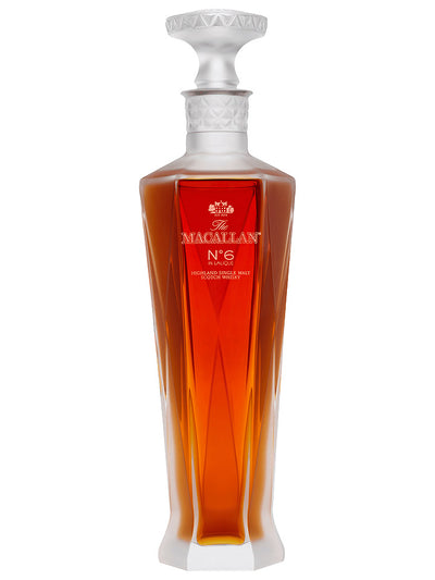 The Macallan No. 6 Lalique Decanter Scotch Whisky 700mL