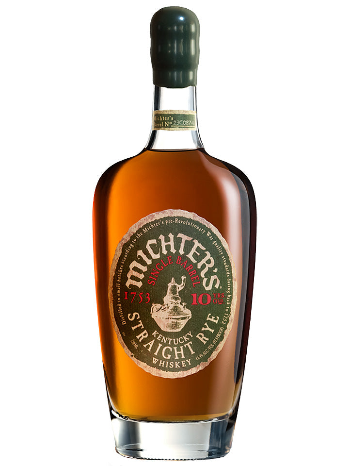 Michter's 10 Year Old 2023 Release Single Barrel Kentucky Straight Rye Whiskey 700mL