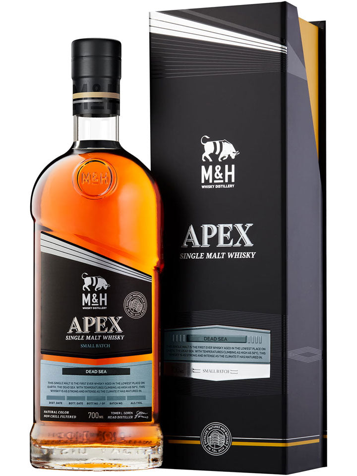 Milk & Honey Apex Dead Sea Cask Strength Single Malt Israeli Whisky 700mL