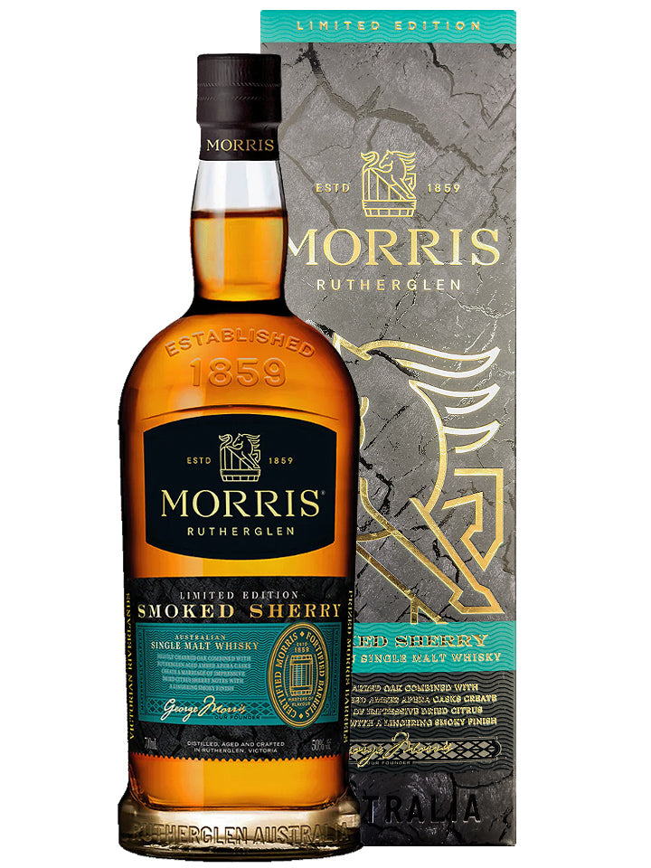 Morris of Rutherglen Smoked Sherry Limited Edition Single Malt Whisky 700mL