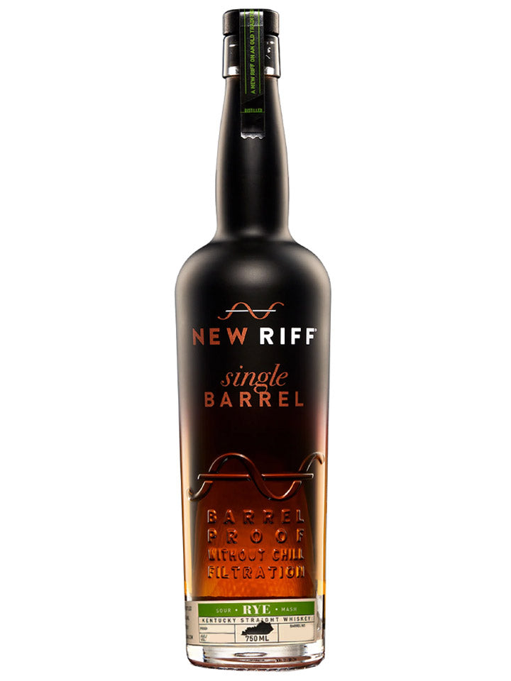New Riff Single Barrel Barrel Proof Kentucky Straight Rye Whiskey 750mL