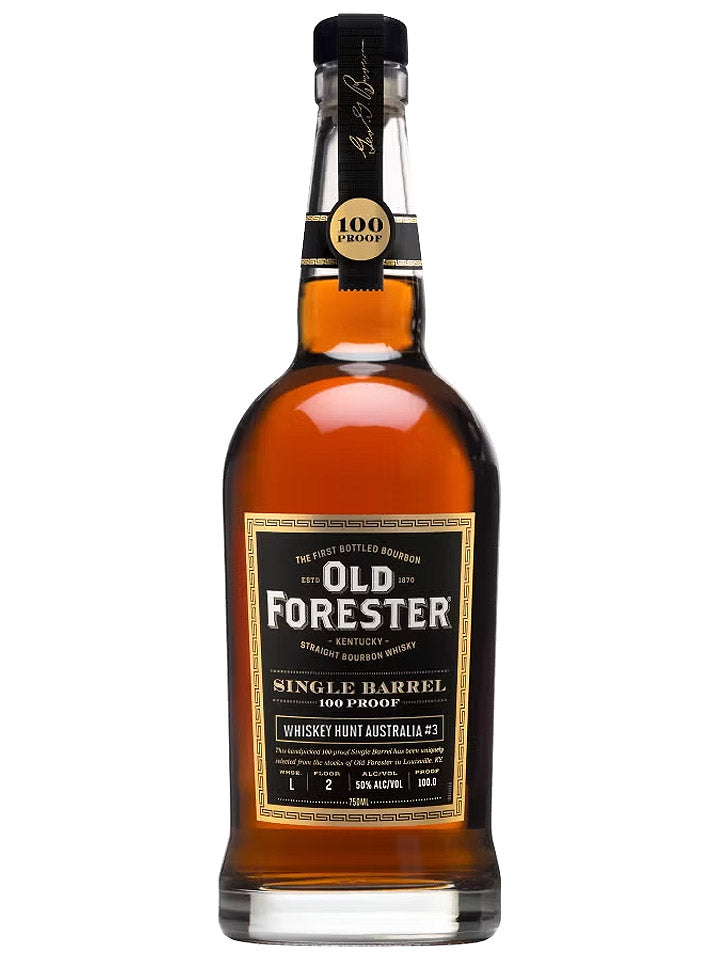 Old Forester Single Barrel 100 Proof WHA #3 Kentucky Straight Bourbon Whiskey 750mL