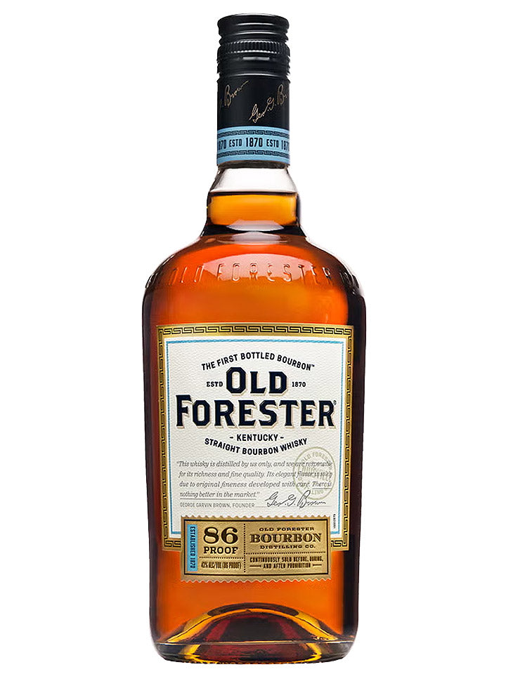 Old Forester 86 Proof Kentucky Straight Bourbon Whiskey 1L