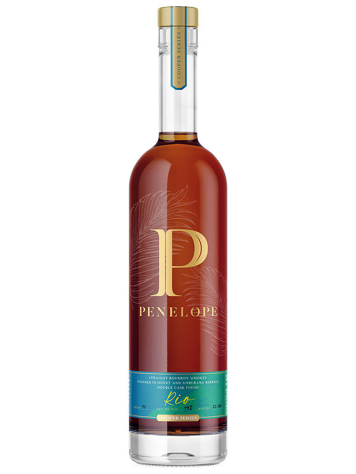 Penelope Rio Double Cask Finished In Honey & Amburana Barrels Straight Bourbon Whiskey 750mL
