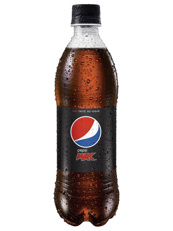 Pepsi Max No Sugar 24 x 450mL Plastic Bottles